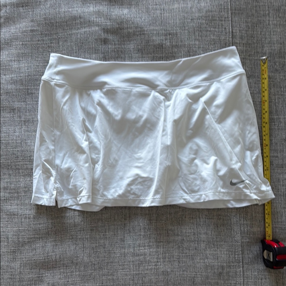 Nike White Athletic Skirt